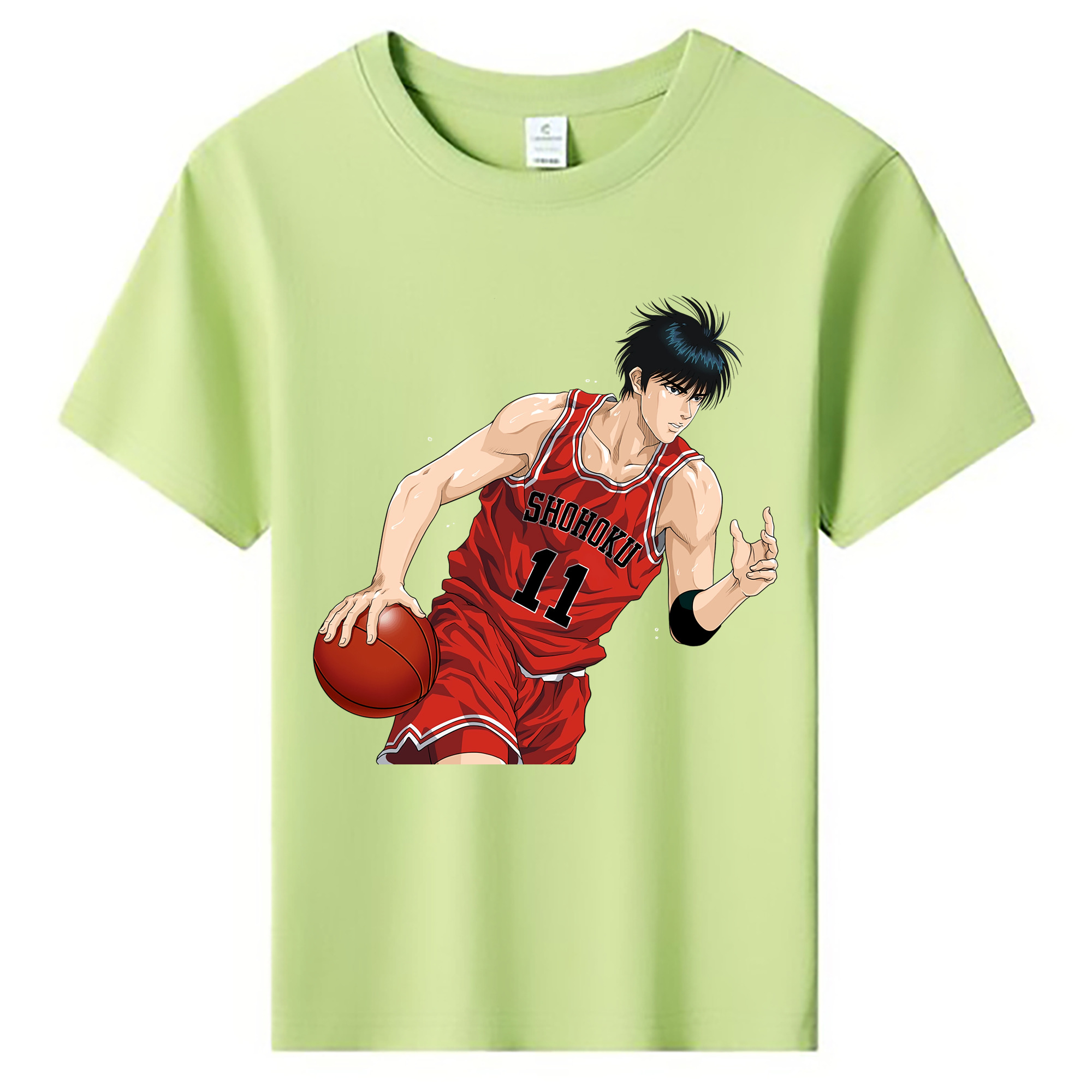 （画像用） SLAM DUNK／スラムダンク 綿100％キッズTシャツ（フロントプリント）